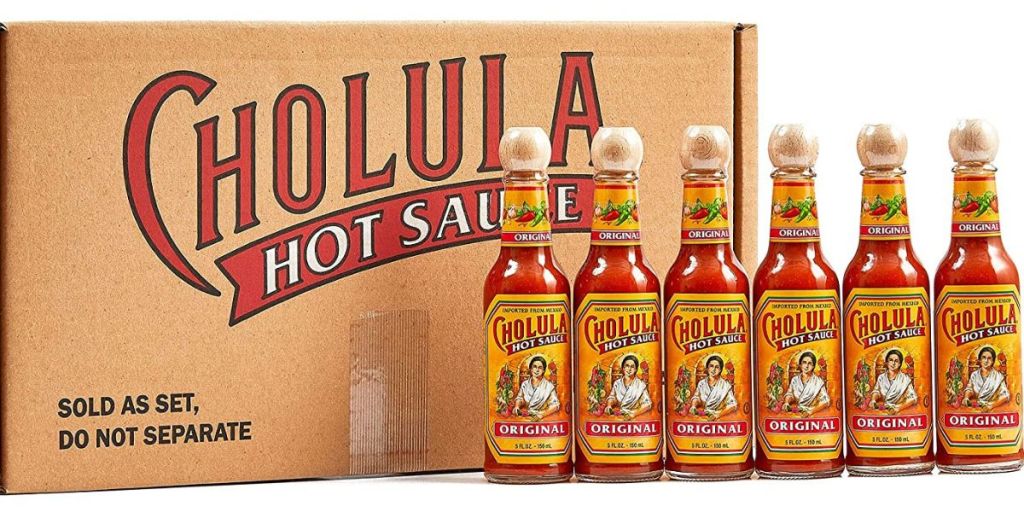 6 Cholula Hot Sauce Multipack