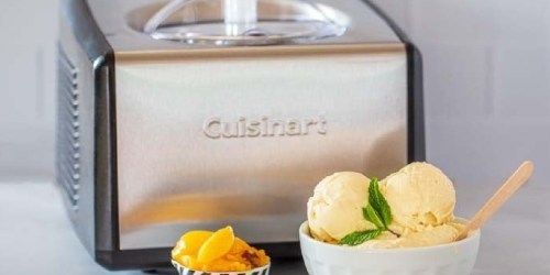 Over $100 Off Cuisinart Ice Cream and Gelato Maker + Free Shipping