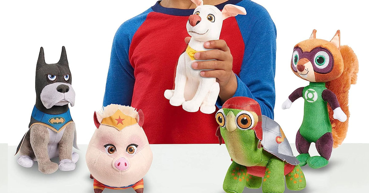 Fisher-Price DC League of Super-Pets Plush Toy 5-Pack Just $14.93 on Amazon (Regularly $33)