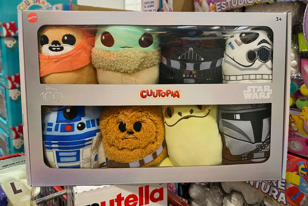 Disney Cuutopia 5″ Plush 8-Pack Just $23.99 at Costco | Choose from Marvel, Pixar, or Star Wars!