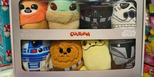 Disney Cuutopia Plush 8-Pack Just $23.99 at Costco | Choose from Marvel, Pixar, or Star Wars!