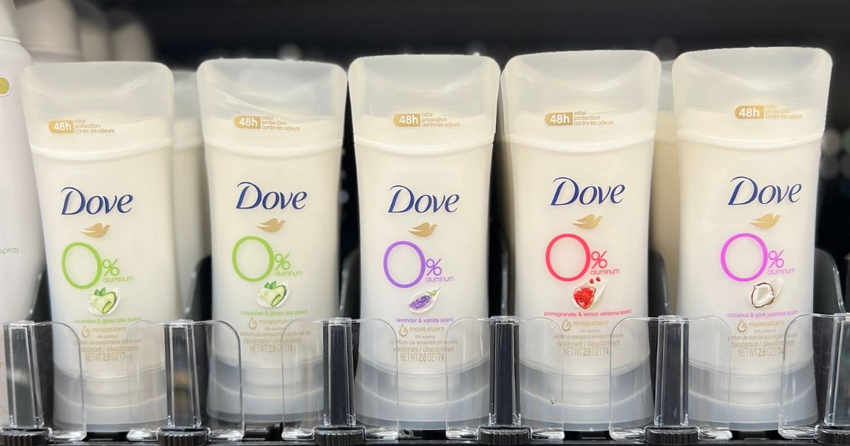 Dove Deodorant Only $1.51 Each After CVS Rewards & Cash Back (Regularly $9)