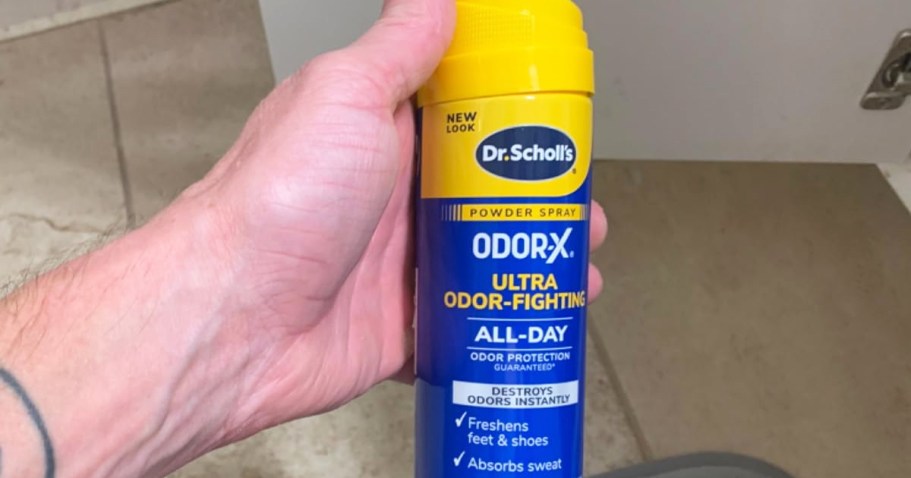 Dr. Scholl’s Odor-X Powder Spray Just $2.74 Shipped on Amazon