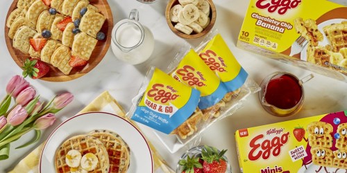 Eggo Releasing THREE New Types of Waffles Including Grab & Go Variety (Just Thaw & Eat!)