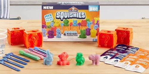 Elmer’s Squishies Four Character Kit Only $13.96 Shipped for Amazon Prime Members (Reg. $35)