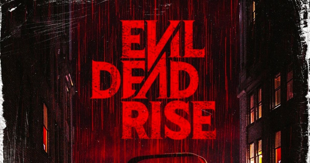 evil dead rise movie poster