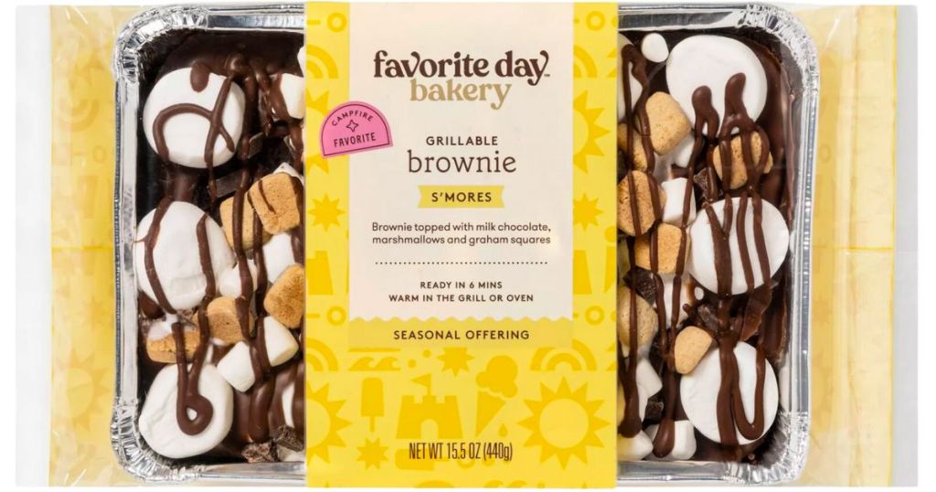 Favorite day grillable brownie in packaging