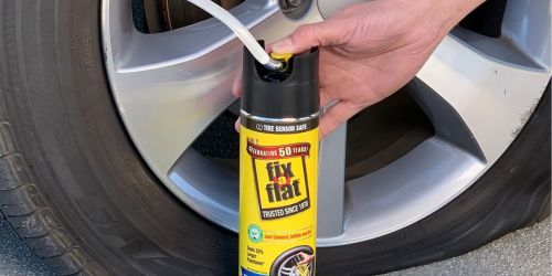 Fix-A-Flat Emergency Flat Tire Repair Only $5.88 on Amazon (Regularly $13)