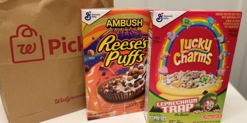 General Mills Cereals Only 99¢ Per Box After Cash Back at Walgreens