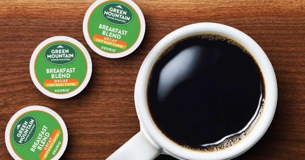 Green Mountain Decaf KCups 64Count Only 12.55 on Amazon (Just 20