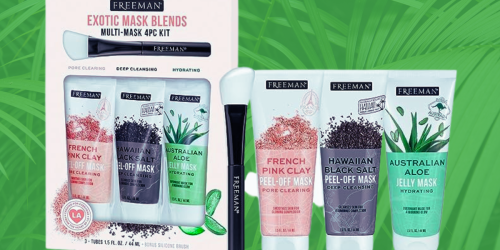 Freeman Exotic Face Masks Blends 4-Piece Kit Only $6.64 Shipped on Amazon