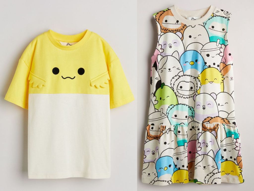 H&M Squishmallows T-shirt and dress