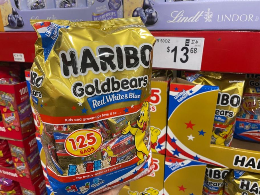 HARIBO Red, White & Blue Goldbears Minis 50oz bag