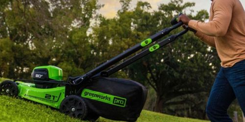 Greenworks Mower, Trimmer, & Leaf Blower Bundle Only $599.99 on BestBuy.com (Reg. $1,000)
