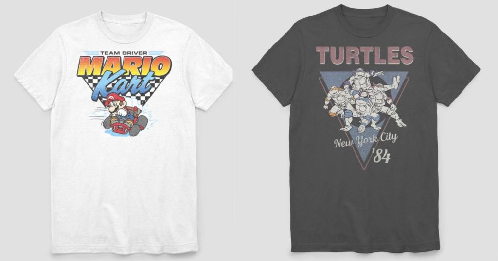 Mario Kart and Teenage Mutant Ninja Turtles Tess from Tillys