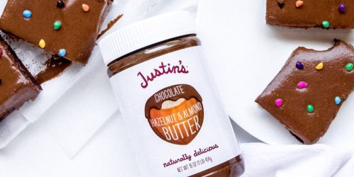 Justin’s Chocolate Hazelnut Almond Butter 16oz Jar Only $6 Shipped on Amazon