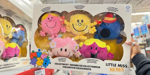 Little Miss 5-Piece Plush Toy Set Only $24.98 at Sam’s Club