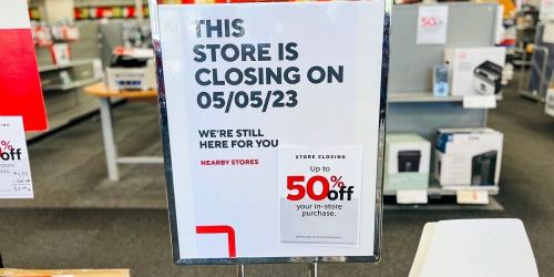 Staples is Closing Some Stores & Offering 50% Off Purchases – Will They Be the Next Major Retailer to Disappear?