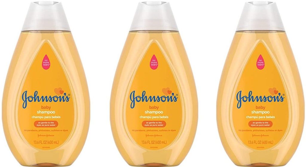 Johnson baby tear-free shampoo