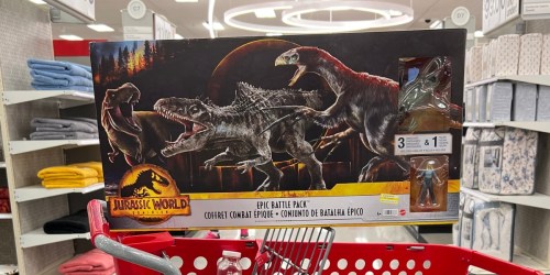 Jurassic World Dominion Epic Battle Pack Possibly Only $59.99 at Target (Regularly $120)