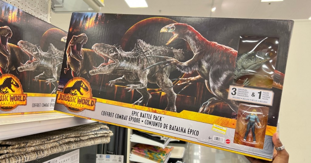 Jurassic World Dominion Epic Battle Pack Figure Set
