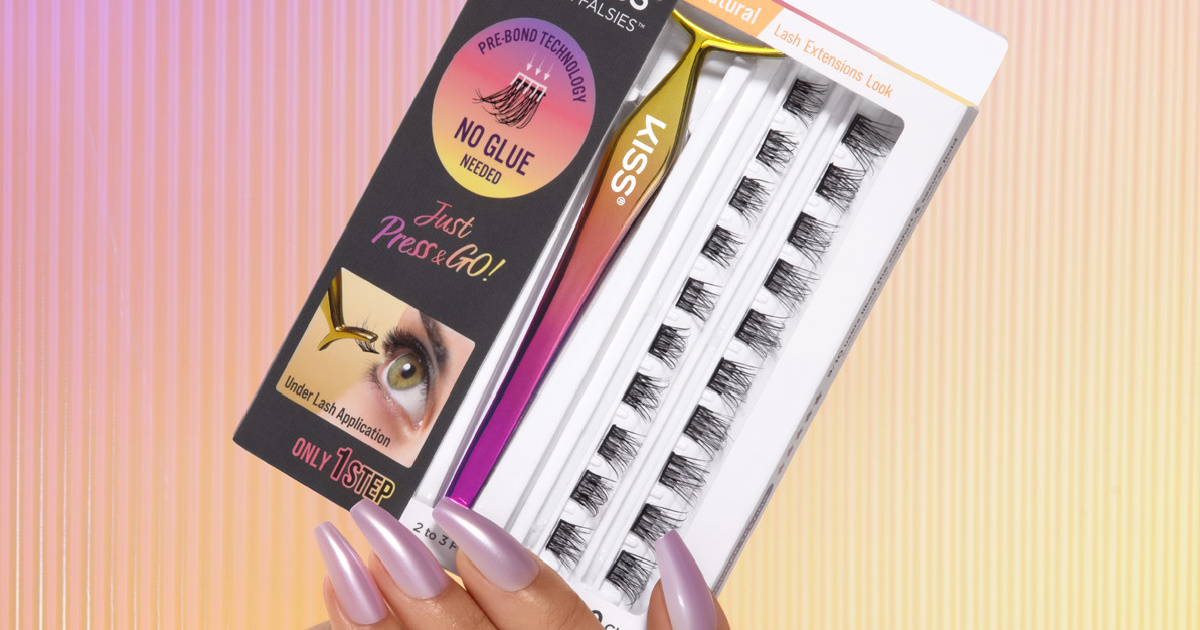 *NEW* KISS PressOn Eyelashes Just 11.89 on (Regularly 17