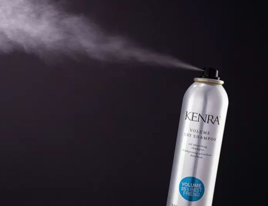 a can of kenra volume dry hairspray