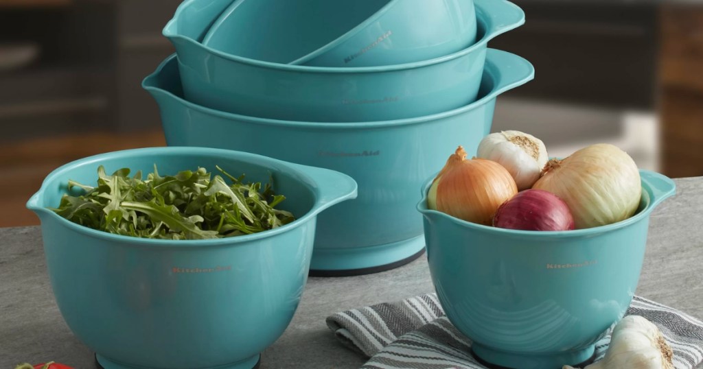 KitchenAid Mixing Bowls 5Piece Set Only 26 Shipped on Amazon Hip2Save