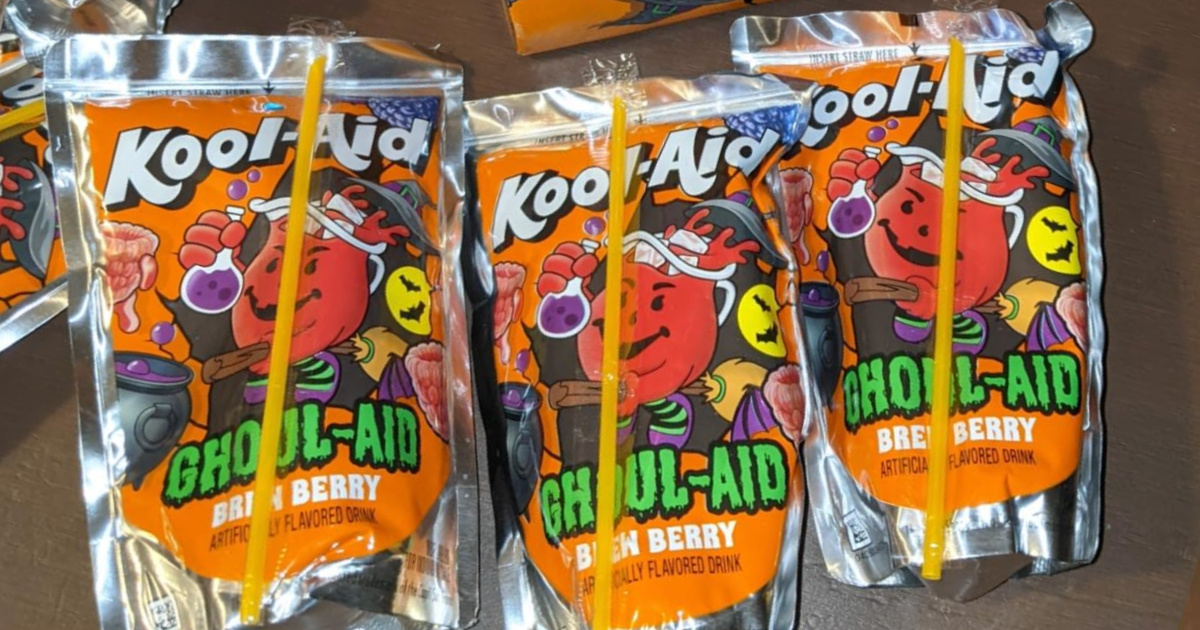 Kool-Aid Ghoul-Aid Jammers 10-Count $2.48 on Amazon (Fun for Halloween Parties!)