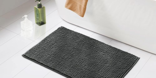 Chenille Microfiber Bath Rugs from $6 Shipped (Regularly $23) | Over 1,600 5-Star Reviews