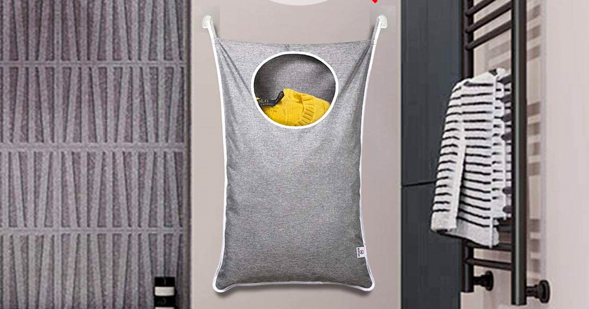 Hanging Laundry Bag Only 11.39 shipped on Amazon Great for Travel