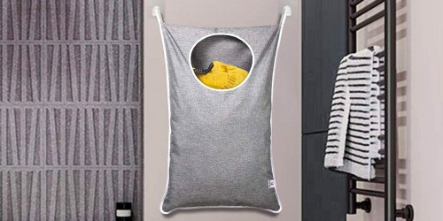 Hanging Laundry Bag Only $11.39 shipped on Amazon | Great for Travel, Nurseries, & More