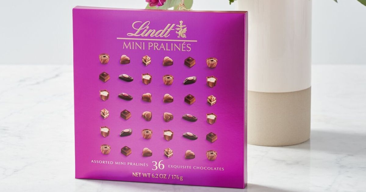 Lindt Chocolate Mini Pralines 36Count Box Just 6.64 Shipped on Amazon