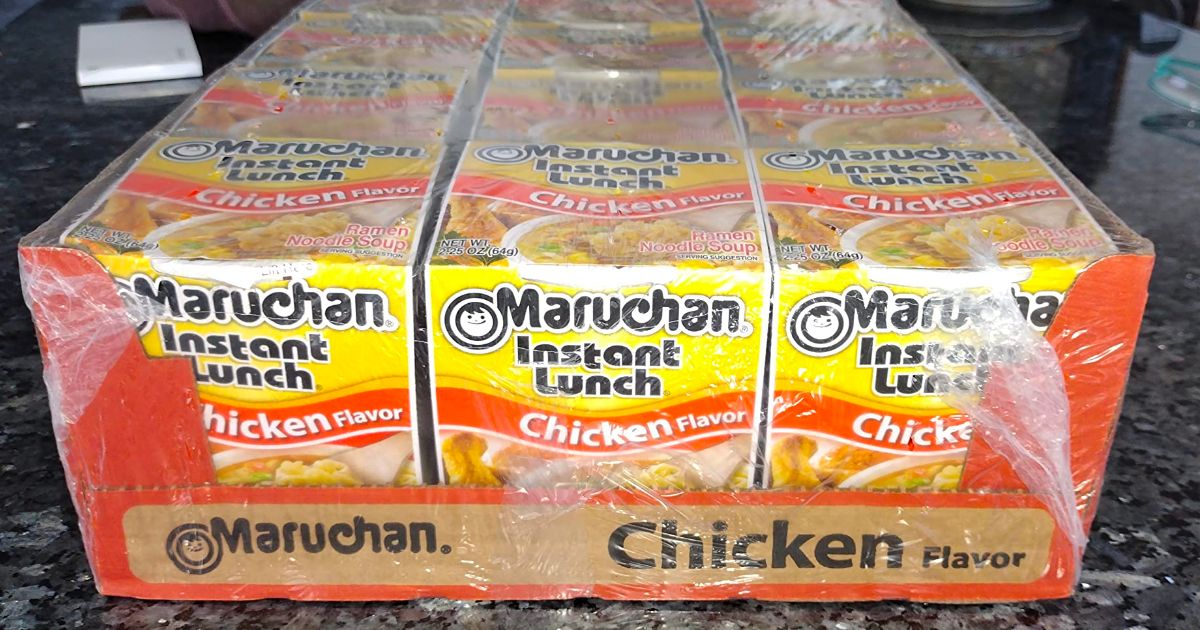 Maruchan Ramen 12-Pack Only $3.74 Shipped on Amazon (Just 31¢ Each)