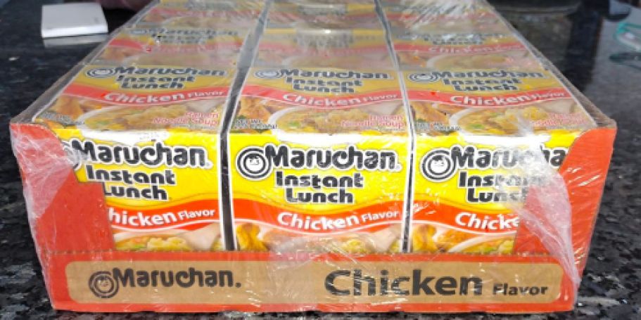 Maruchan Ramen Noodles 12-Pack ONLY $3.22 Shipped on Amazon (Just 27¢ Each!)