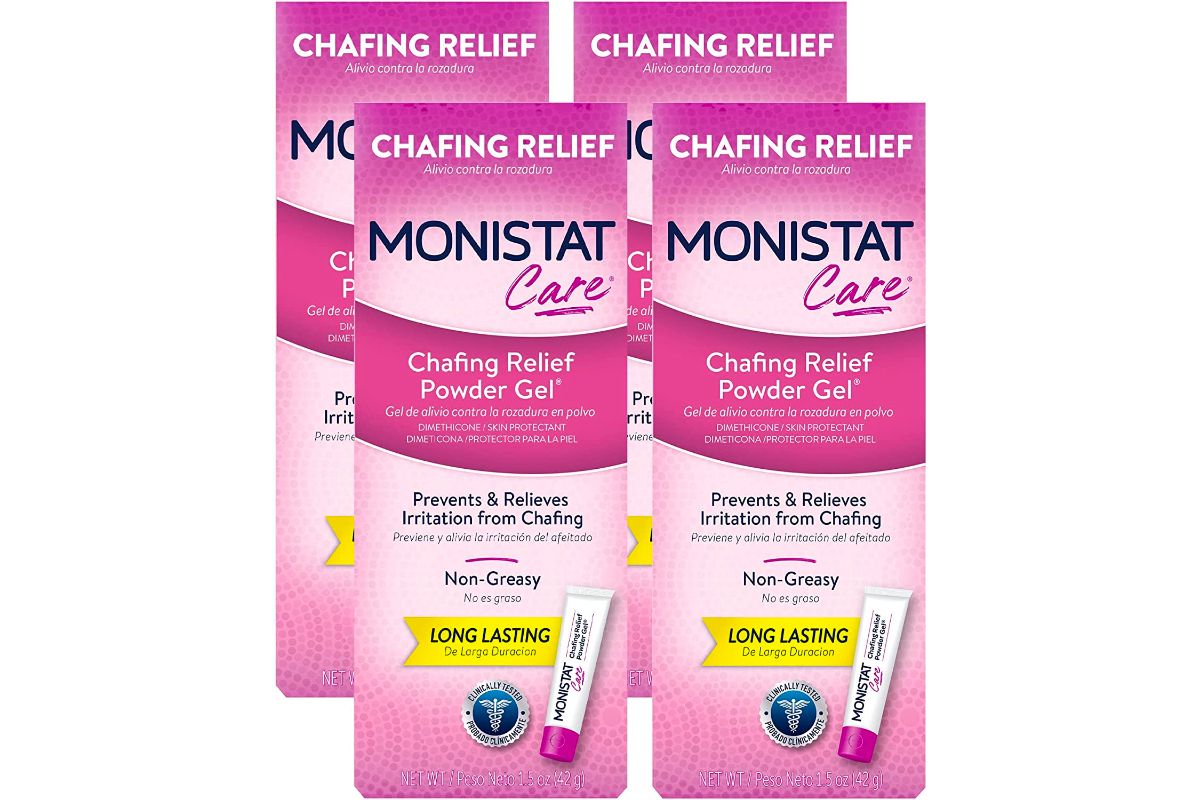 MONISTAT Care Chafing Relief Powder Gel 4-Pack