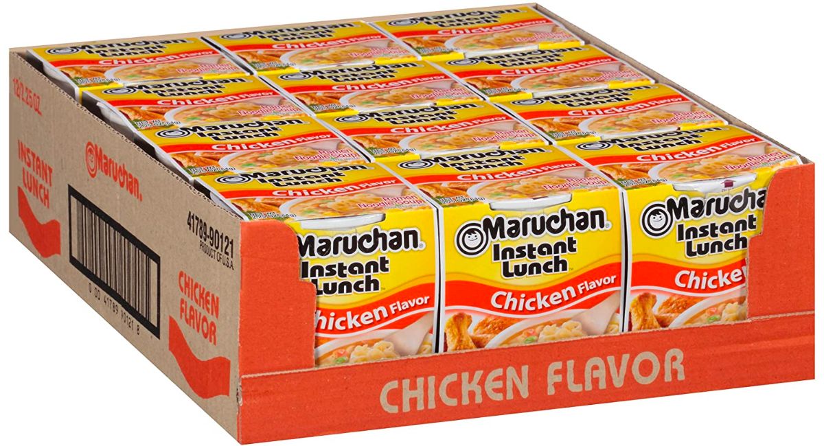 Maruchan Ramen 12Pack Chicken Flavor Only 3.74 Shipped on Amazon