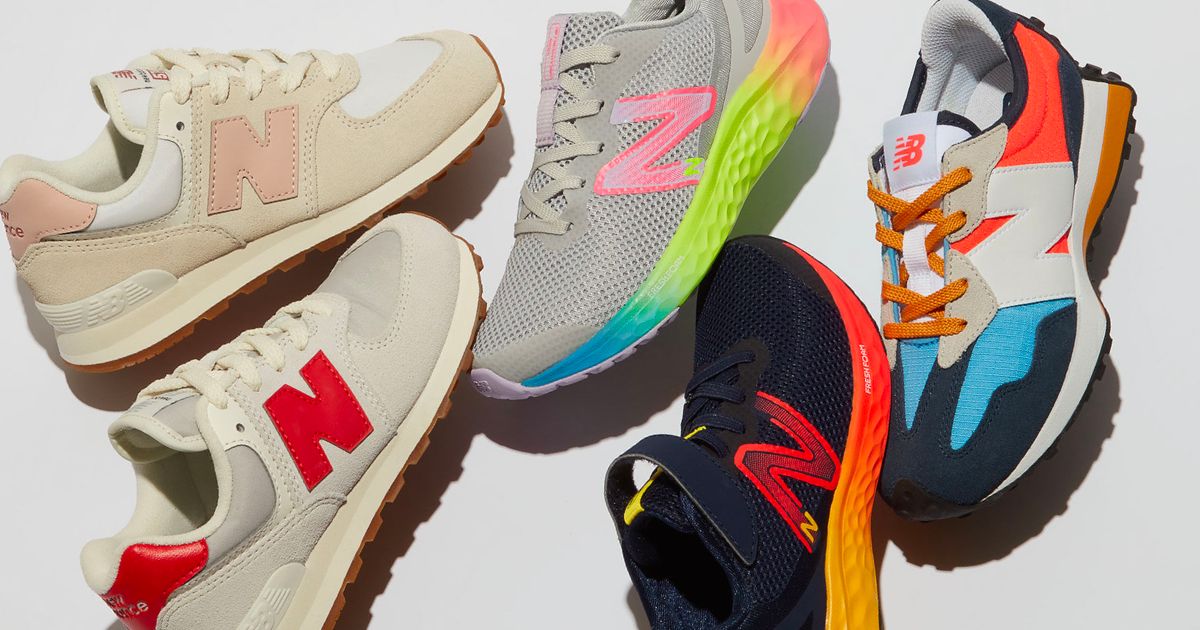 Up to 55% Off New Balance Shoes for the Family | Prices from $25.49