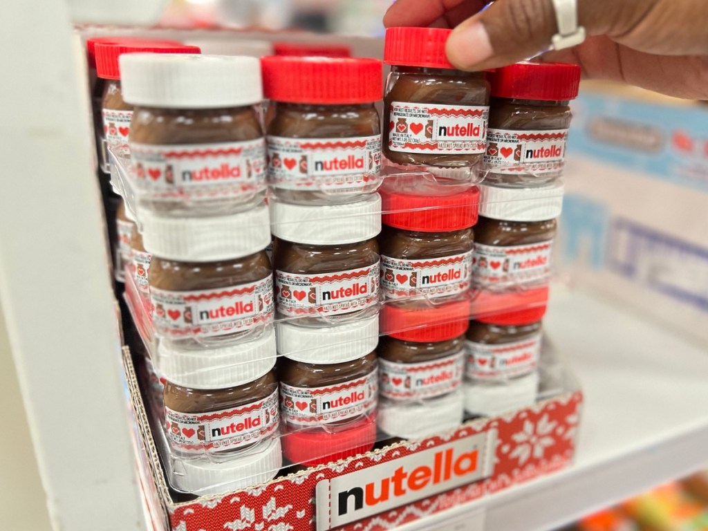 Nutella Chocolate Hazelnut Spread Mini Jars