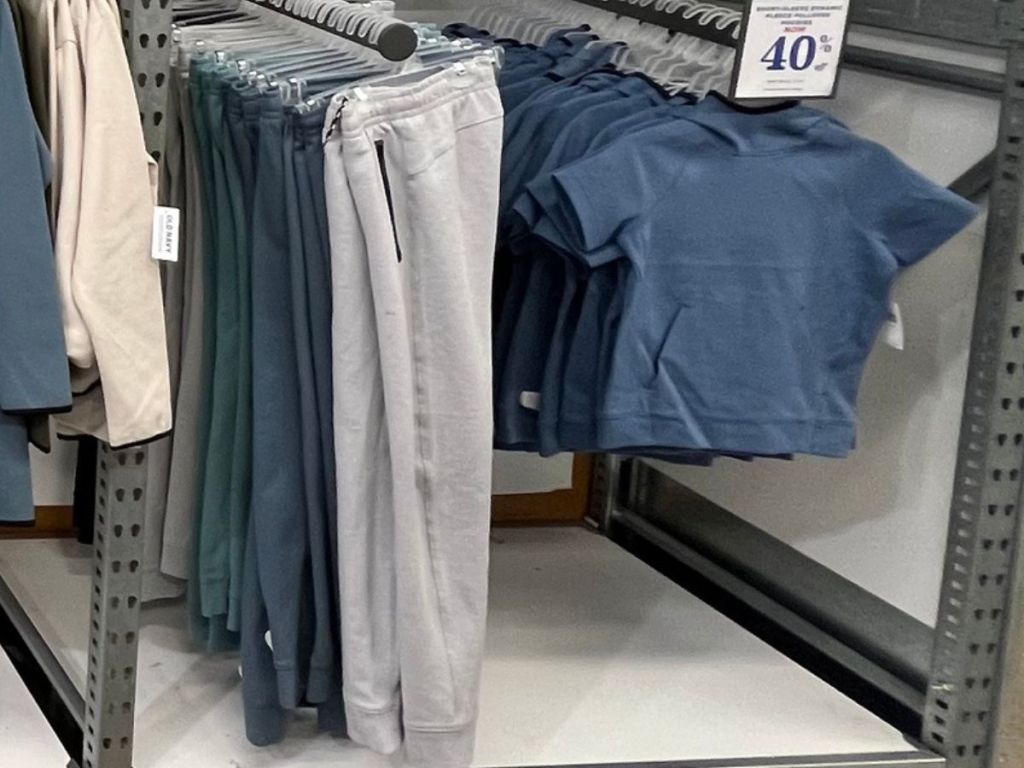Old Navy Activewear boys sweatpants and tops