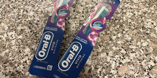 Two FREE Oral B Toothbrushes After Walgreens Rewards (In-Store Only!)