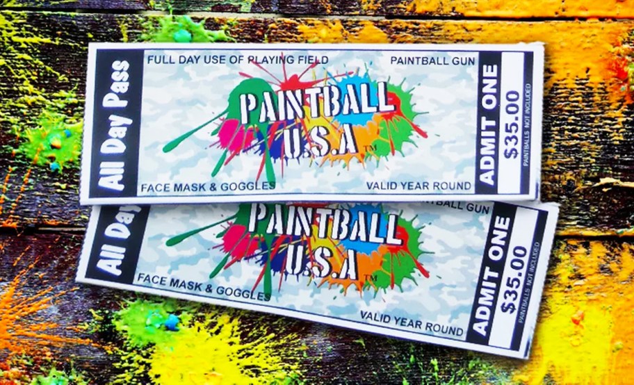 2 Paintball USA Tickets