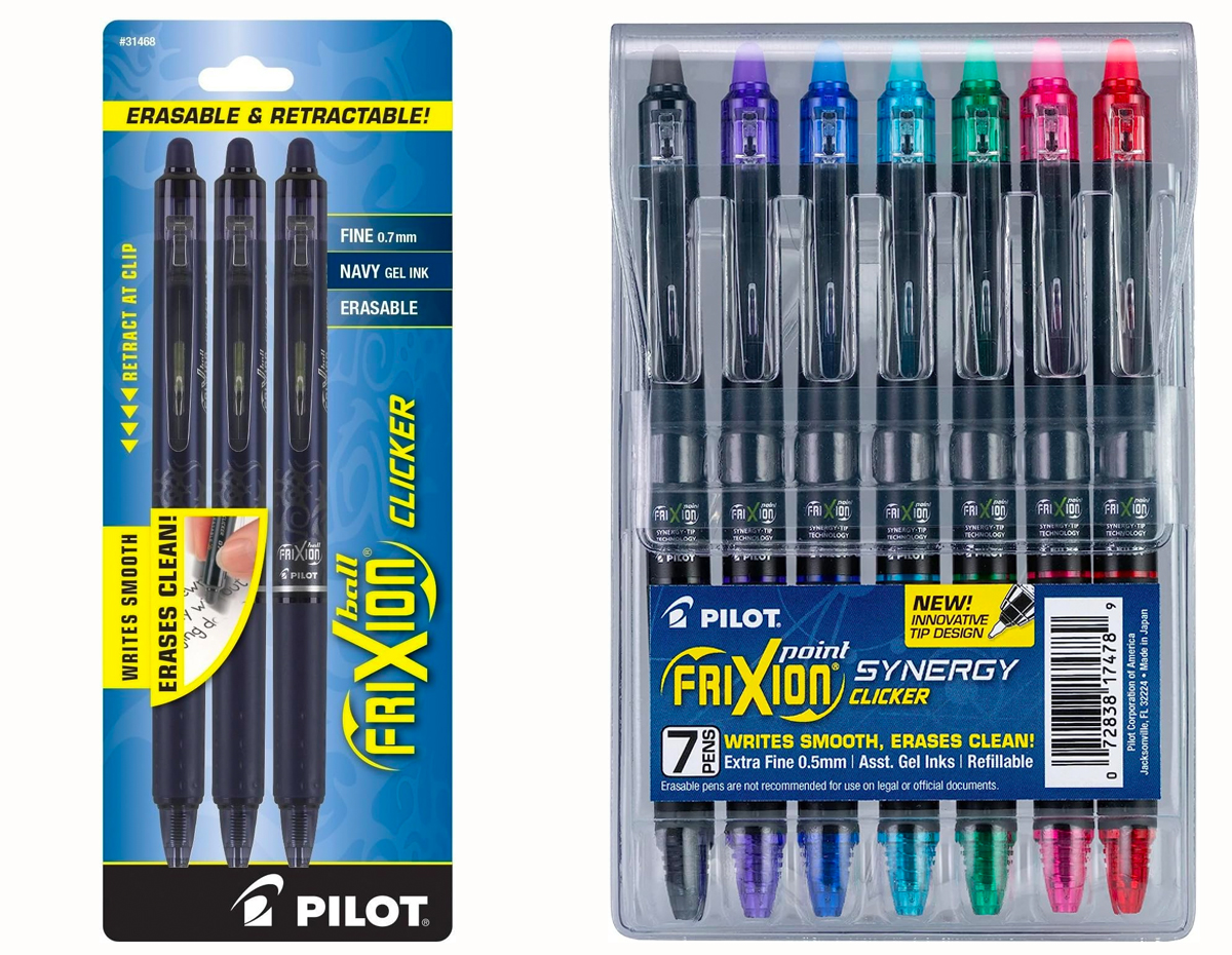 50% Off Pilot FriXion Erasable Pens on , 16-Count Only $14.52  (Regularly $28) + More