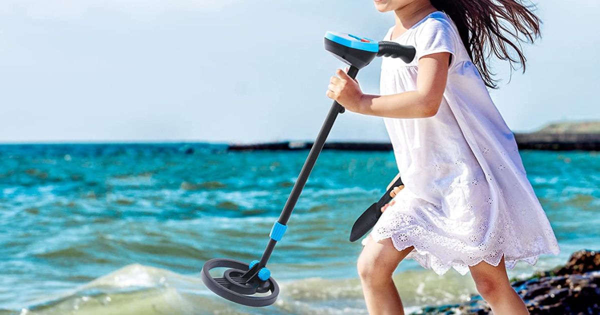 Kids Metal Detector w/ Accessories & Bag Only $39.99 Shipped on Amazon | Unique Gift Idea
