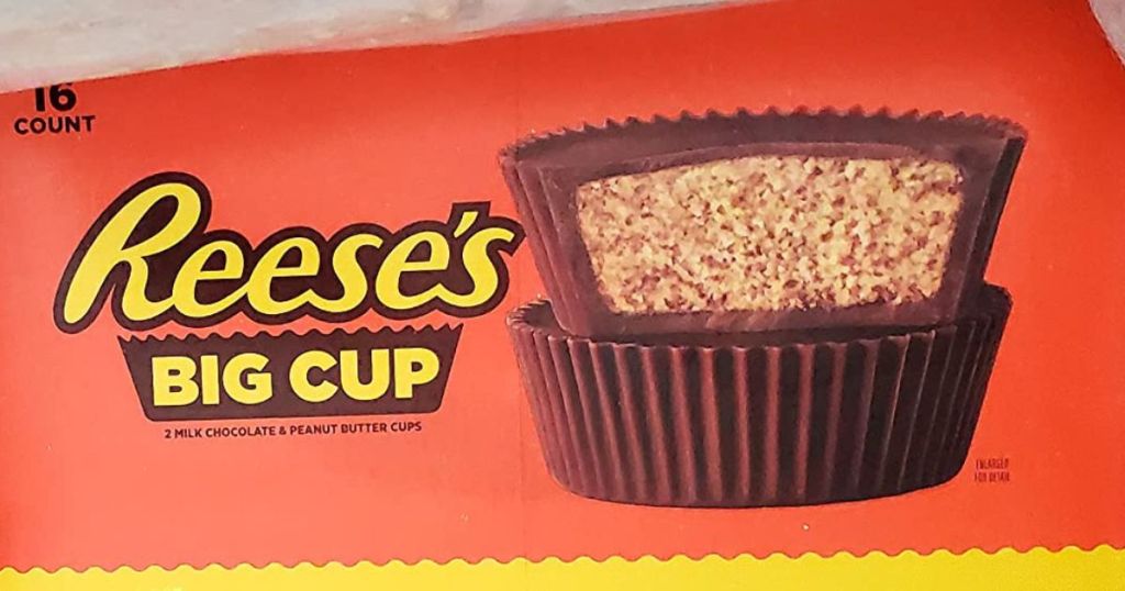 A Box of Reese's Big Cups