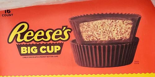 Reese’s Big Cup 32-Count Only $12.99 Shipped (Just 41¢ Each)