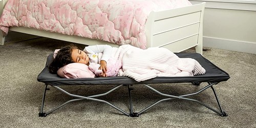 Regalo Portable Toddler Cot w/ Sheet Just $22.98 on Walmart.com (Reg. $40) | Great for Sleepovers & Travel
