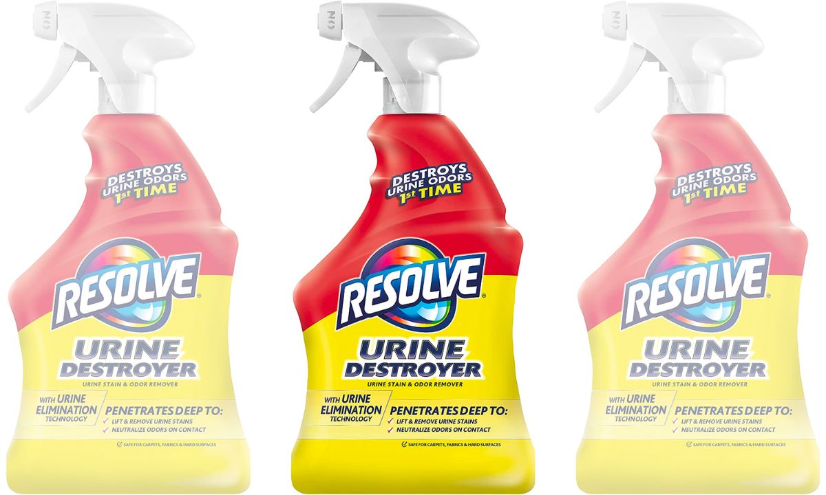 Resolve Urine Destroyer Spray Stain and odor removers