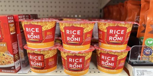 Rice-A-Roni Cheesy Cups Variety 12-Pack Only $9.50 on Walmart.com (Just 79¢ Each!)