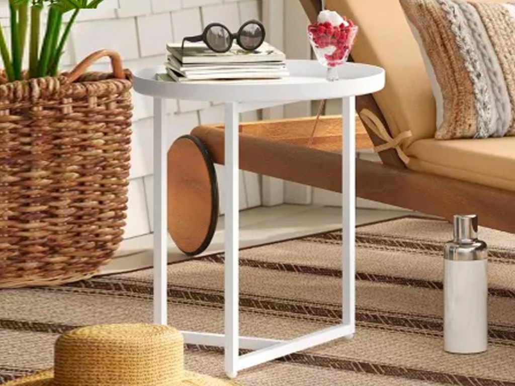 Room Essentials Tray Top Metal Accent Table